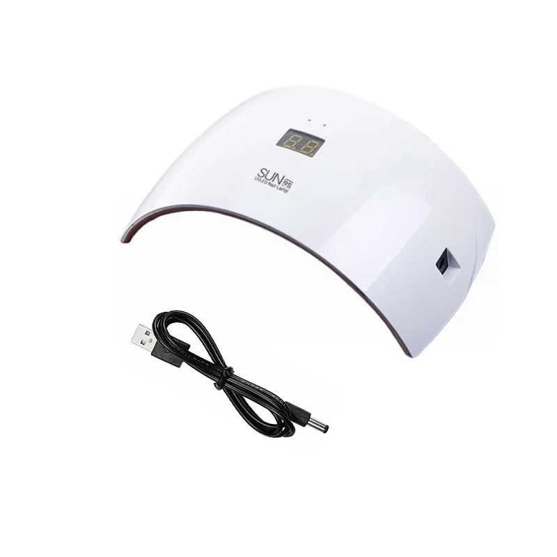 9S with USB cable Обновленная 30 Вт солнце 9S УФ-лампа для ногтей Гель-лак Сушилка для ногтей лак отверждения светильник Электрическая Сушка Для ногтей Светодиодный лампа для дизайна ногтей - Цвет: 9S with USB cable