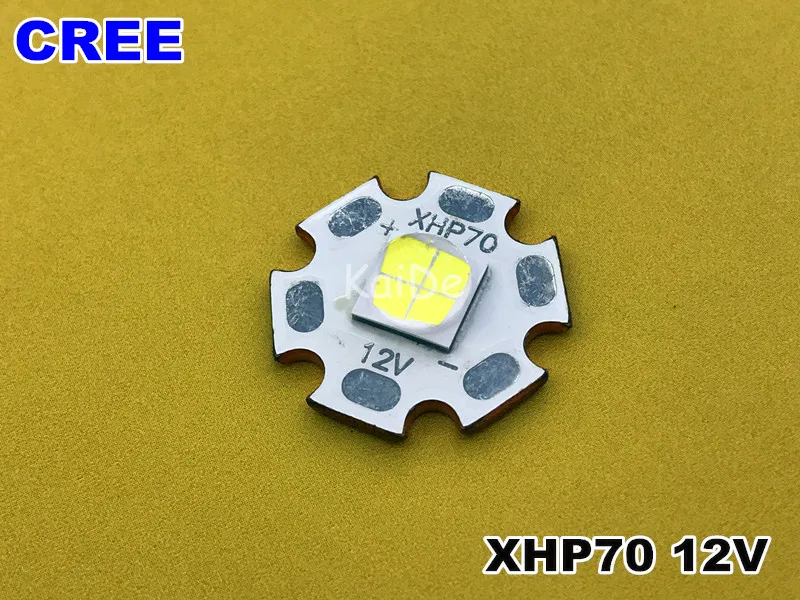 СВЕТОДИОД cree xhp70 30 Вт 4022лм 6v12в cree диод сильный светильник-вспышка лампы для мотоциклов Автомобильные лампы головной светильник источник