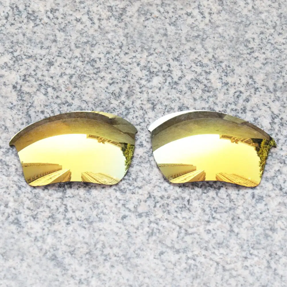 

E.O.S поляризованные усиленные Сменные линзы для солнцезащитных очков Oakley Half Jacket 2,0 XL-24K Gold Polarized Mirror