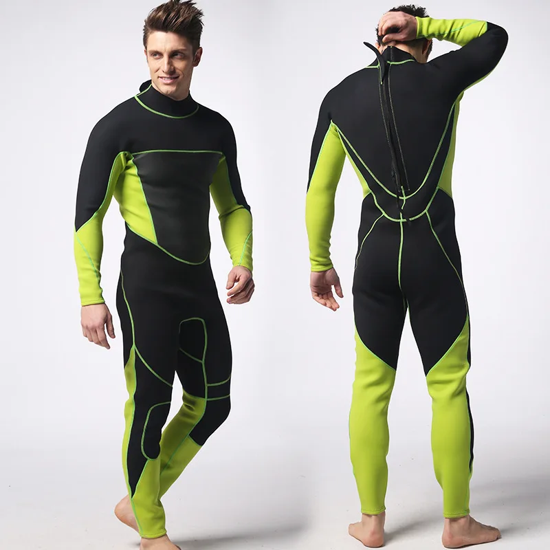 

3MM Chloroprene Rubber Men's Surfers In A Surf Suit To Prevent Cold and Warmth