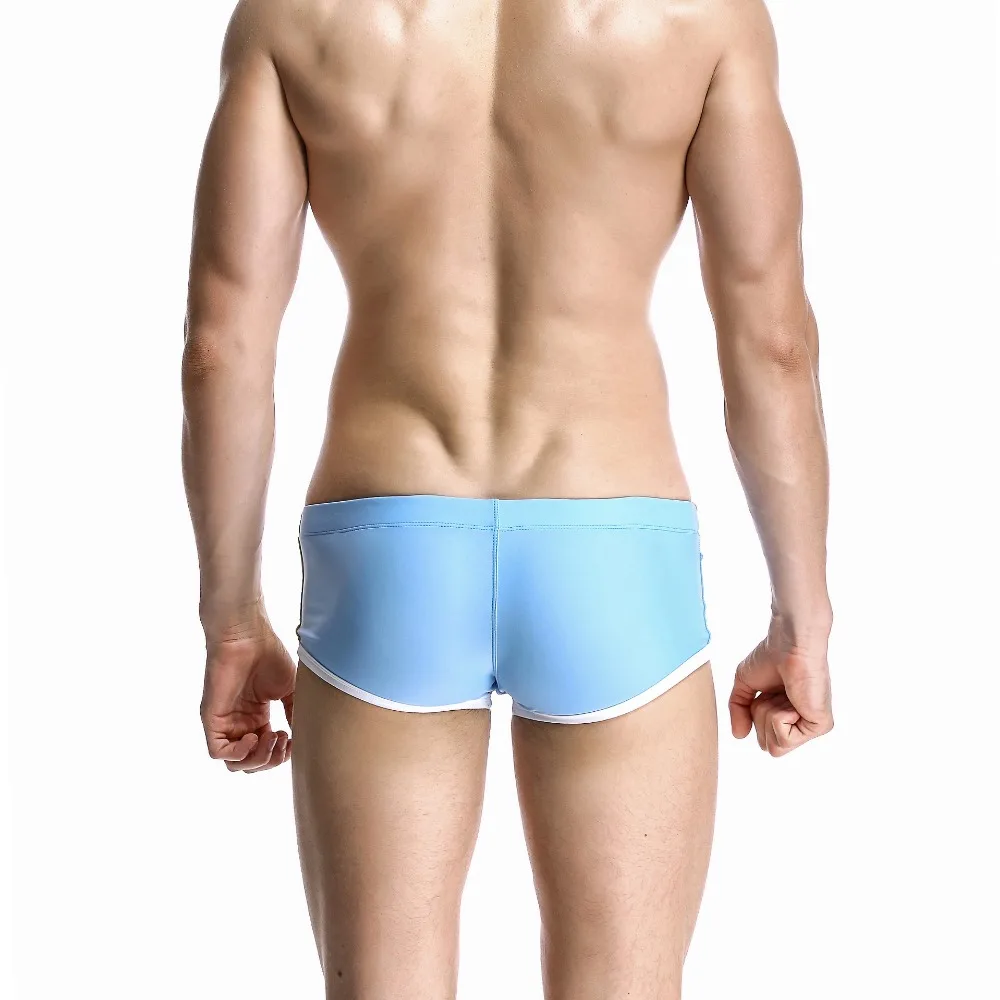 Купальник мужские плавки Сексуальная мужская пляжная одежда боксеры шорты с