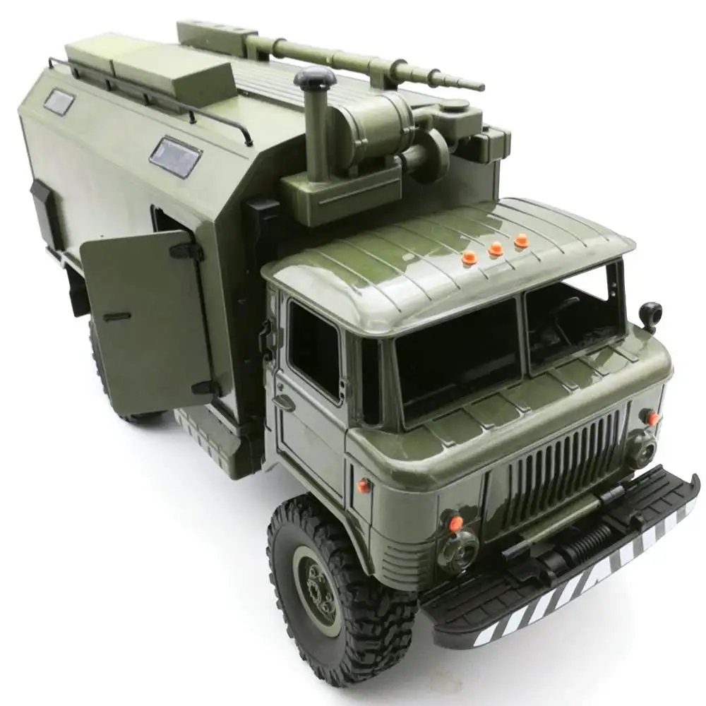 Горячая Распродажа WPL B24 ZH GASS 66 1/16 2,4G 4WD Rc автомобиль военный грузовик Рок Гусеничный RTR игрушка для детей игрушки Детский подарок