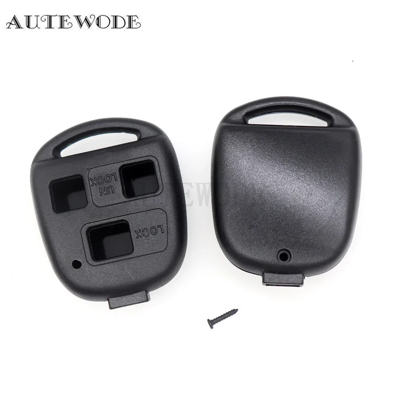 AUTEWODE дистанционный Автомобильный ключ для Toyota RAV4 Land Cruiser YARIS CAMRY чехол для lexus ключ корпус пустой брелок без ключа корпус 1 шт