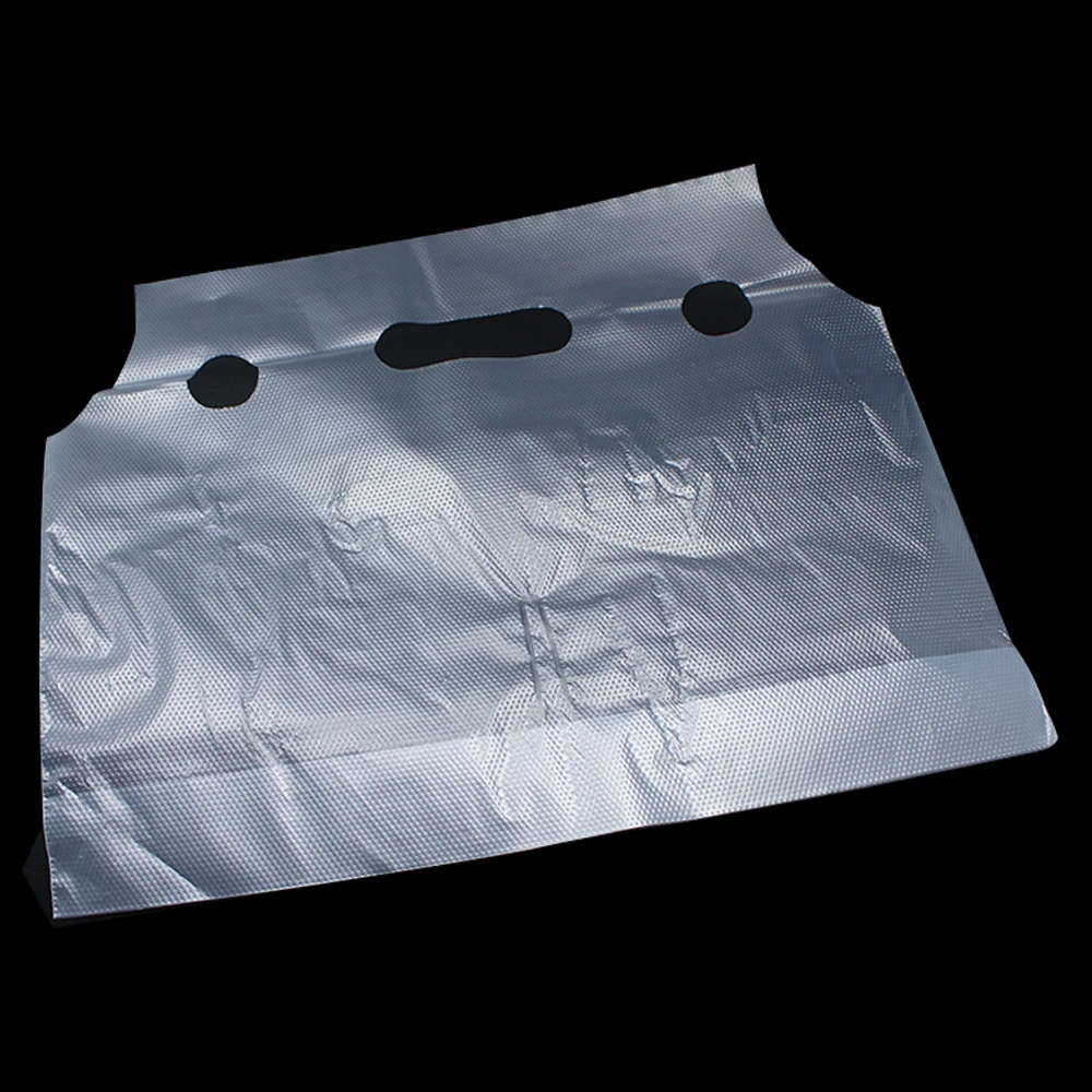 100 шт./лот пакет для упаковки напитков прозрачный пластиковый переноски пакеты с