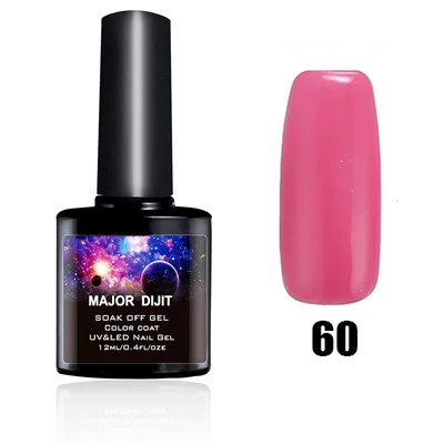 60 New Major Dijit 12ML Gel Nail Polish UV Gel Polish Long Lasting Soak Off UV Nail Gel Polish Hot Gelpolish - Цвет: 60