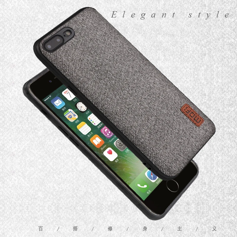 Чехол MOFi для iphone8 iphone 8 plus чехол с силиконовым краем Противоударная задняя крышка