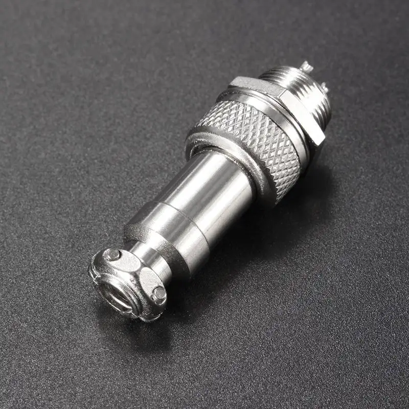 Фото 1pc GX12 2 Pin Male & Female 12mm Wire Panel Connector Aviation Plug L88 Circular Socket Обустройство дома 1pc GX12 2 Pin Male & Female 12mm Wire Panel Connector Aviation Plug L88 Circular Socket Обустройство дома