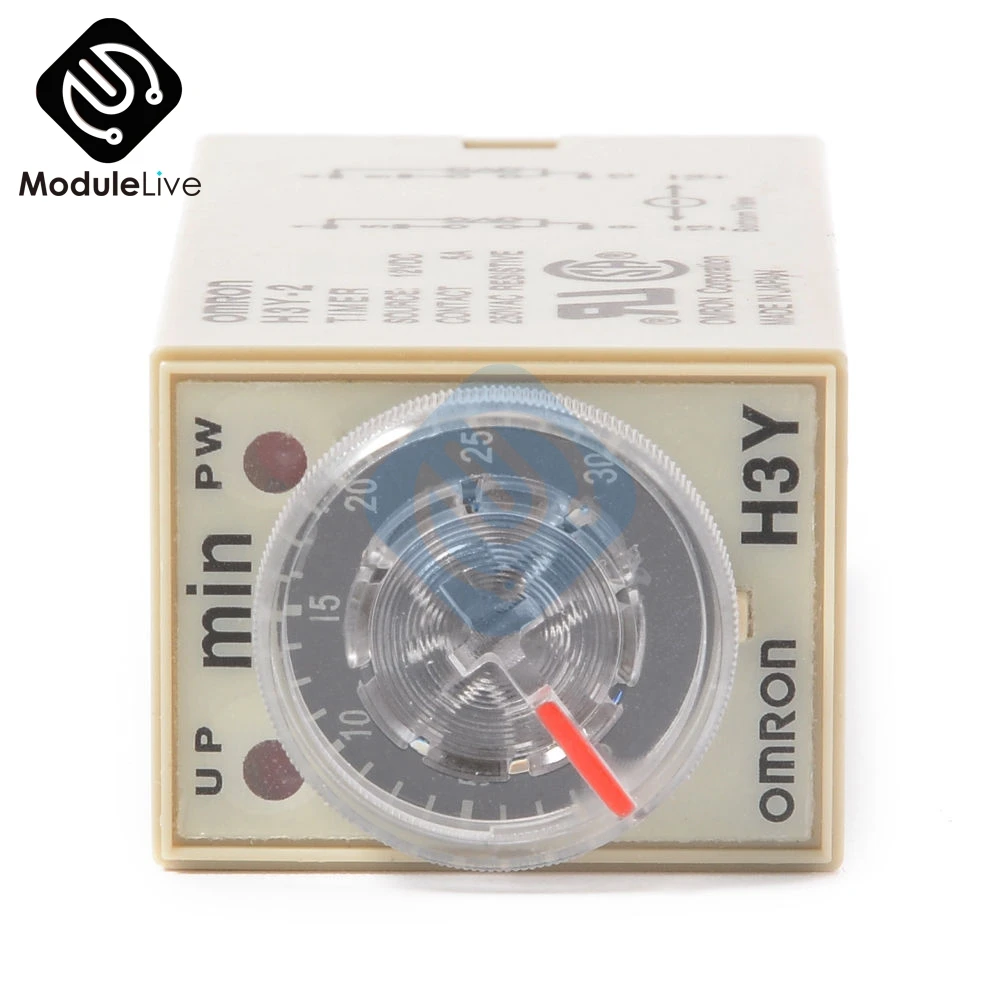 Реле времени с задержкой в режиме реального 220 В переменного тока 1 30 минут|power on time