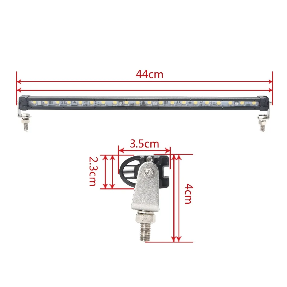 17 дюймов внедорожный супер тонкий светодиодный световой бар 20 Вт Мини рабочий