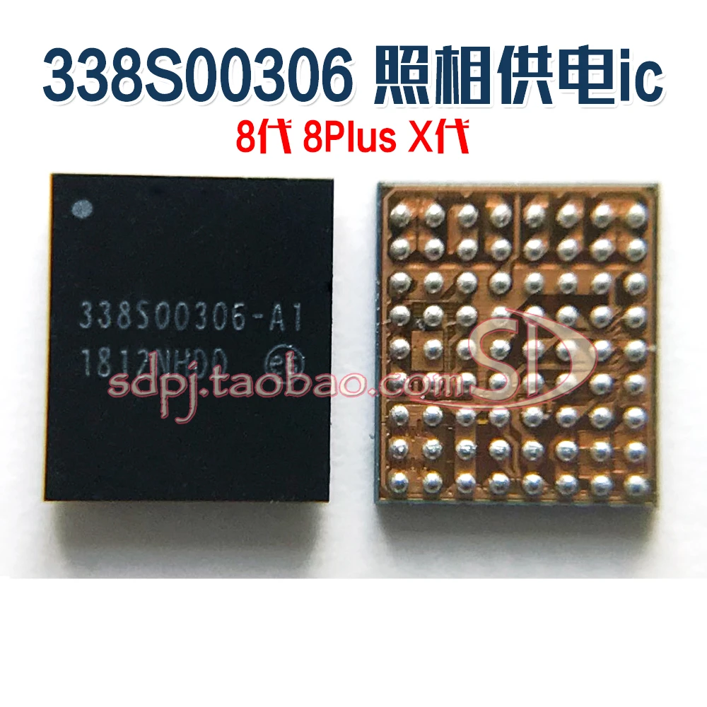 

5pcs 338S00306 338S00306-A1 Camera PMU Power Supply IC U3700 For 8 8Plus X