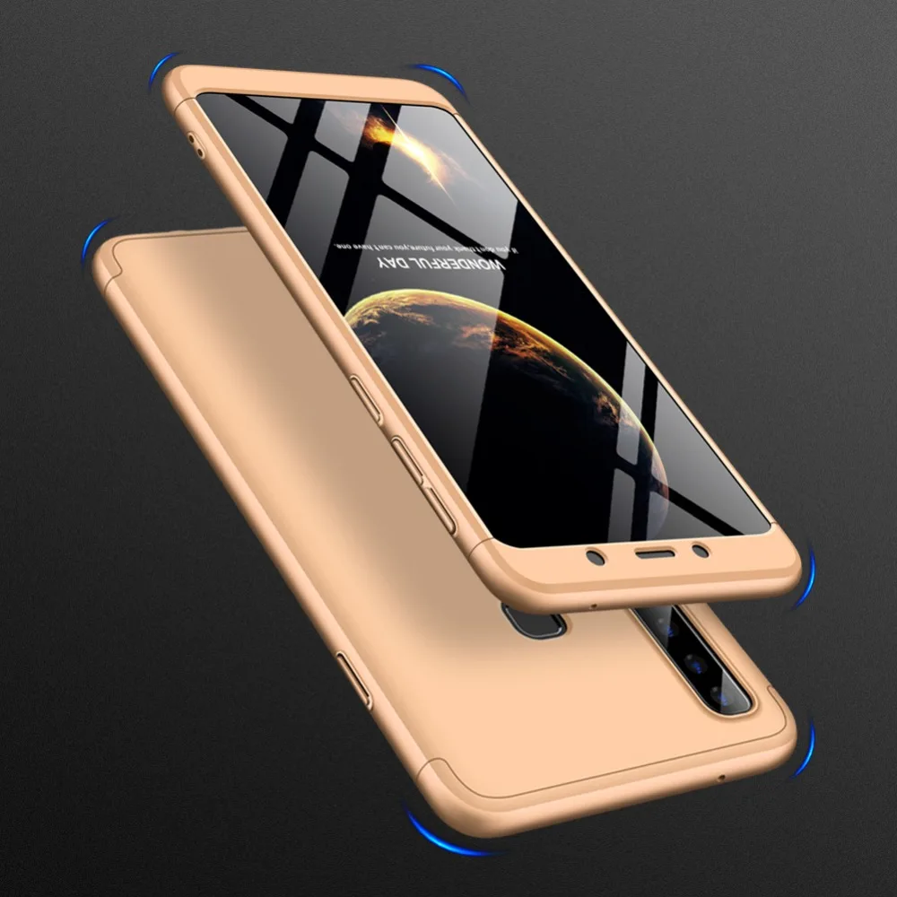 3 в 1 чехол для телефона Samsung Galaxy S6 S7 Edge S9 C9 Pro J4 J7 Prime A8 съемный защитный | Мобильные