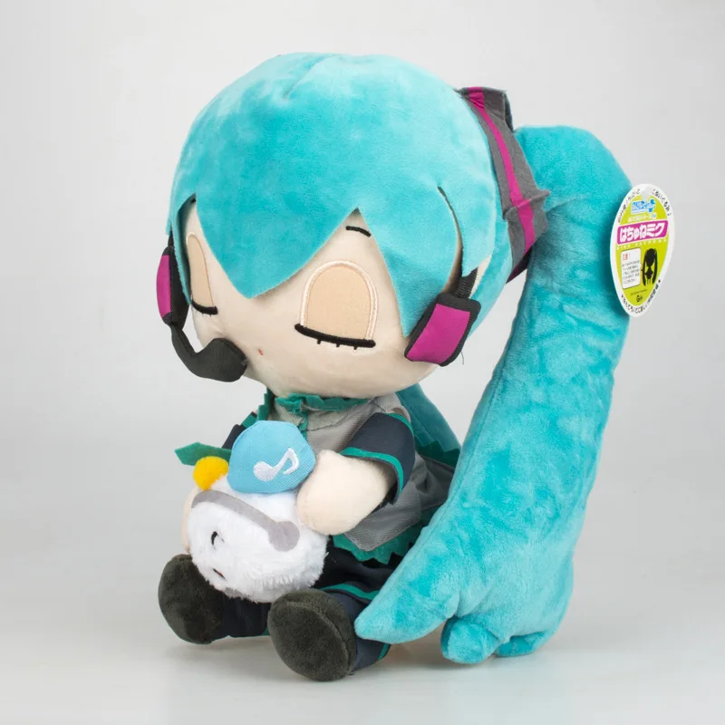 Kawaii Hatsune Miku плюшевые игрушки куклы аниме мягкие куклы Hatsune Miku детские подарки на день рождения для девочек 10 стилей
