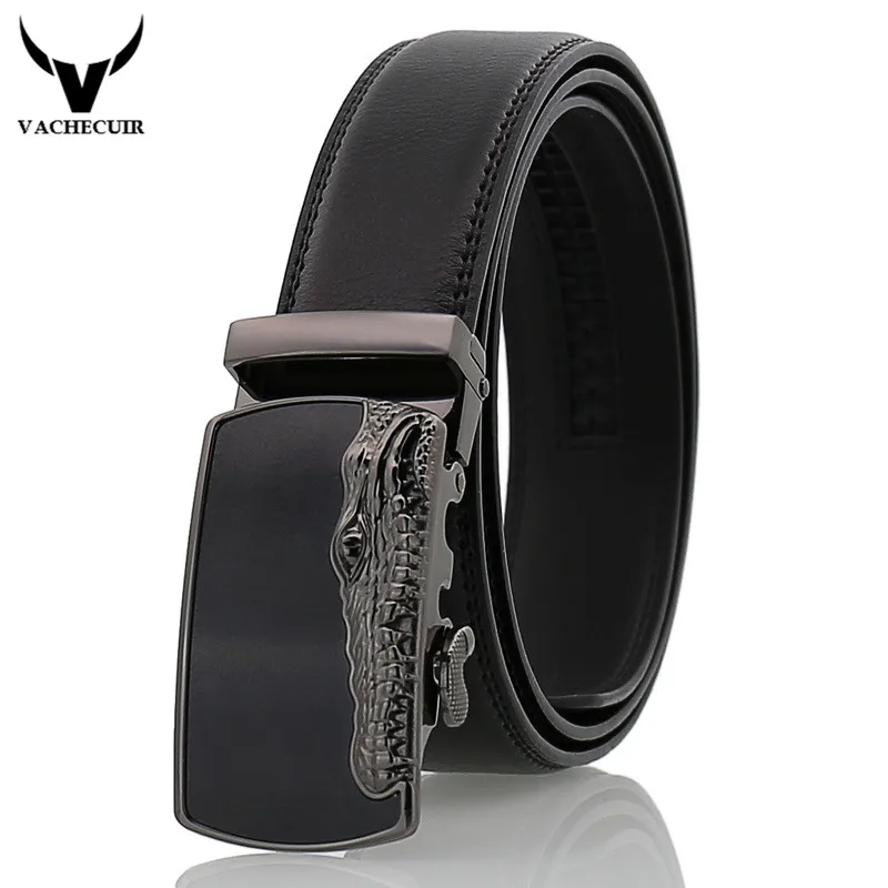 

Fashion Crocodile Designer Genuine Leather Belt Men Luxury Famous Brand High quality Strap Male Ceinture Homme Cinto Masculino