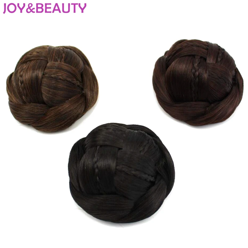 JOY & BEAUTY волосы чистый ручной Плетеный шиньон с зажимом для волос синтетический