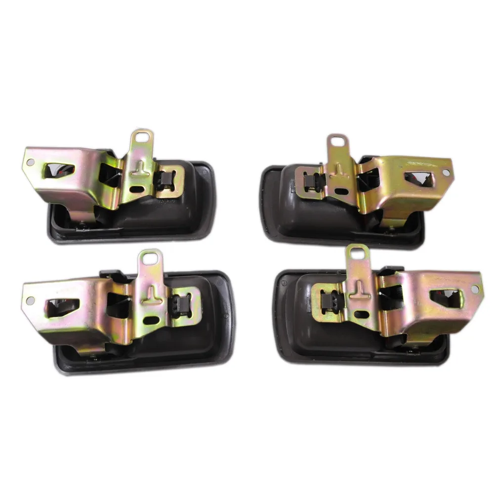 Черный снаружи и коричневый внутри дверные ручки правой левой передней задней