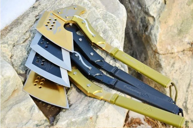 FBIQQ четыре стиля CF через огонь Кемпинг ручной инженеры tomahawk высокое качество 420