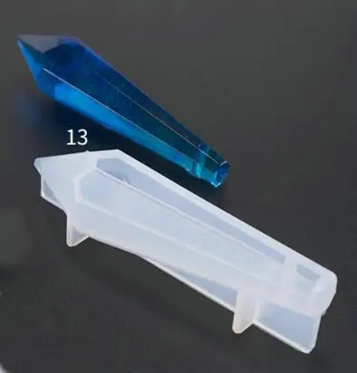 GJ0180-13 DIY ювелирные изделия дух маятниковая Подвеска Аксессуары очаровательный Кристал эпоксидной смолы силиконовая форма для ручной работы Кабошон Ремесло плесень - Цвет: GJ0180-13