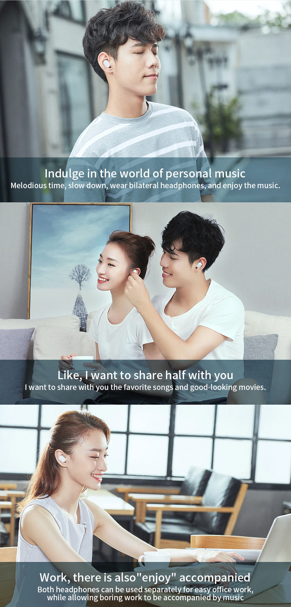 Xiaomi MI AirDots Wireless Earphones TWS Bluetooth5.0 Xiaomi Redmi Airdots Headset Voice Control Noise Reduction Earbuds Mic