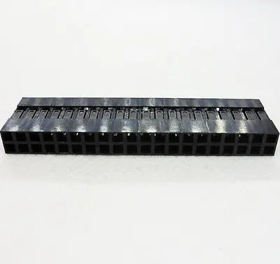 100 шт. 2x20 40 Pin Dupont Jumper провод кабель корпус Женский коннектор|header male|connector elbowconnector
