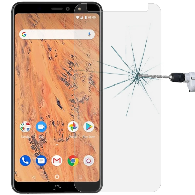 Для BQ Aquaris X2 / Pro U Plus X5 0 26 мм 9H твердость поверхности 2.5D Закаленное стекло Защитная