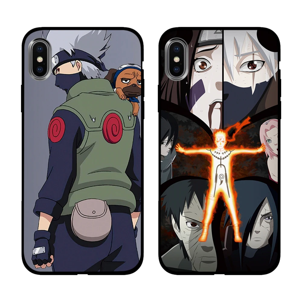 Hokage naruto Kakashi Мягкий чехол из ТПУ для Apple iPhone 6 6S 7 8 Plus 5 5S SE X XS MAX XR силиконовые