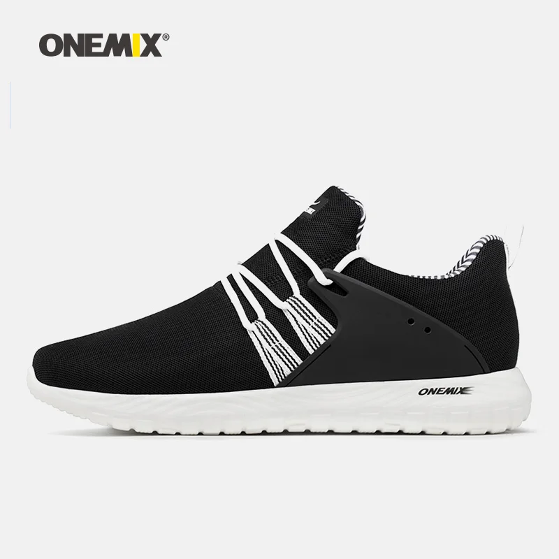ONEMIX мужская повседневная обувь 2019 г. летняя дышащая легкая на плоской подошве с