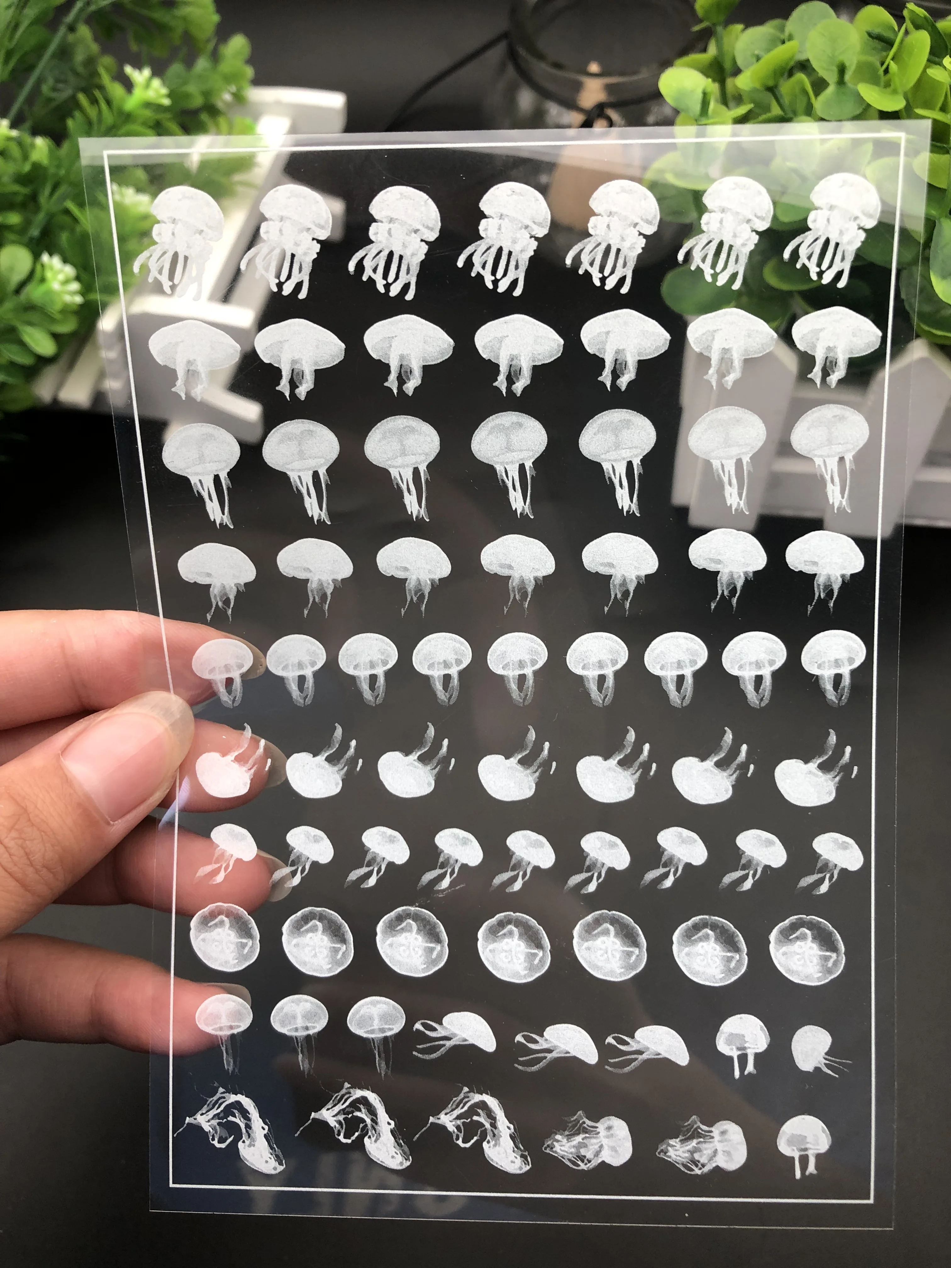 2 шт./лот очистить эльфов/Медузы/облака с использованием эпоксидной формы для