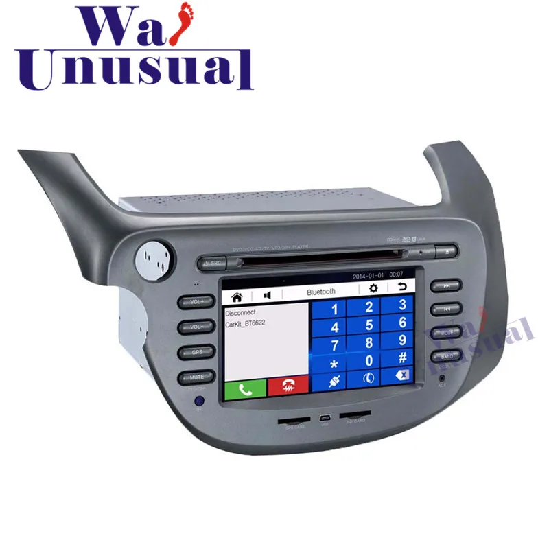 Профессиональный 7 дюймовый GPS навигатор для Honda FIT JAZZ 2007 2008 2009 2010 2011 2012 2013 2014 2016