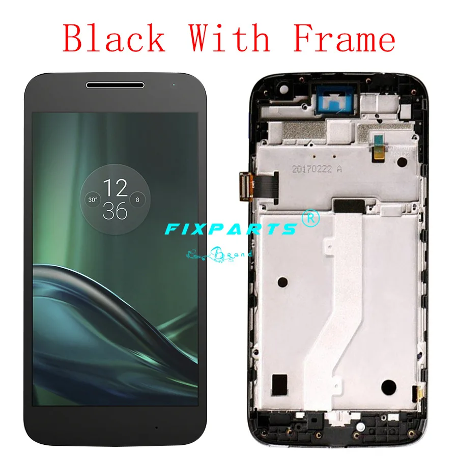 Для Motorola MOTO G4 PLAY LCD дисплей сенсорный экран дигитайзер сборка Xt1601 Xt1602 XT1603 Xt1604 5 0