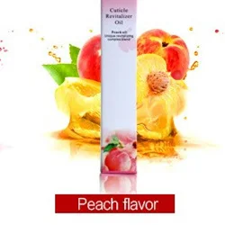Peach Flavor New Cuticle Oil Nail Nutrition Oil Pen Moisturizing Moist Nail Treatment Protection Woman Make Up Tools Repair Nail Care - Цвет: Peach Flavor