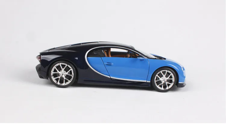 1:18 Bugatti чугун литая модель машины Модель, литой металл суперкар, продвинутая коллекционная машинка Модель украшения