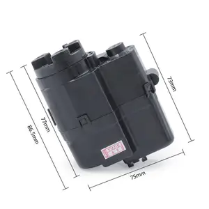 Зеркало заднего вида Реверсивный электрический складной двигатель для Toyota Highlander land Cruiser Reiz Camry Prado EZ corolla crown Gx460