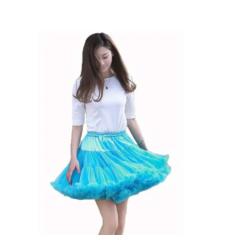 

Big Size Girls Pettiskirt Girl Solid Party TuTu Skirts Black White Red Blue Party Tulle Skirts Ballet Dance Wear Costume