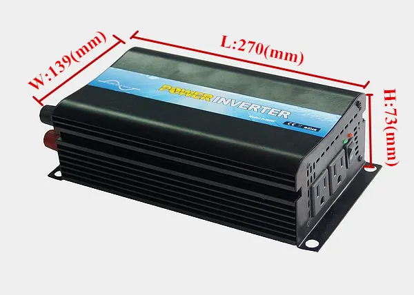 Заводской инвертор высокой производительности немодулированный синусоидальный