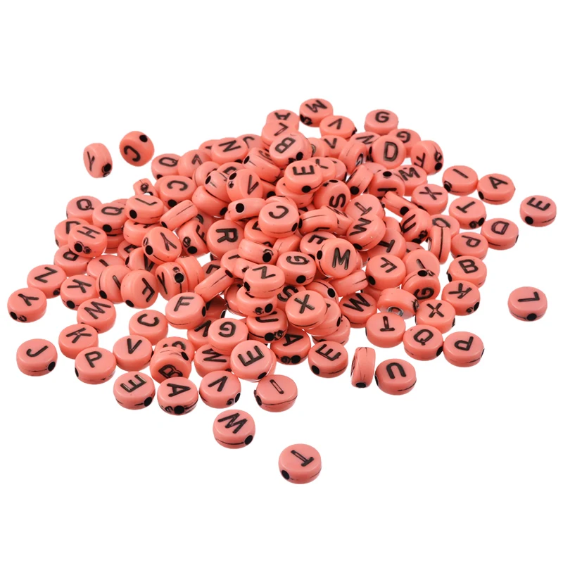 FUNIQUE натуральные деревянные акриловые бусины с алфавитом квадратные кубические