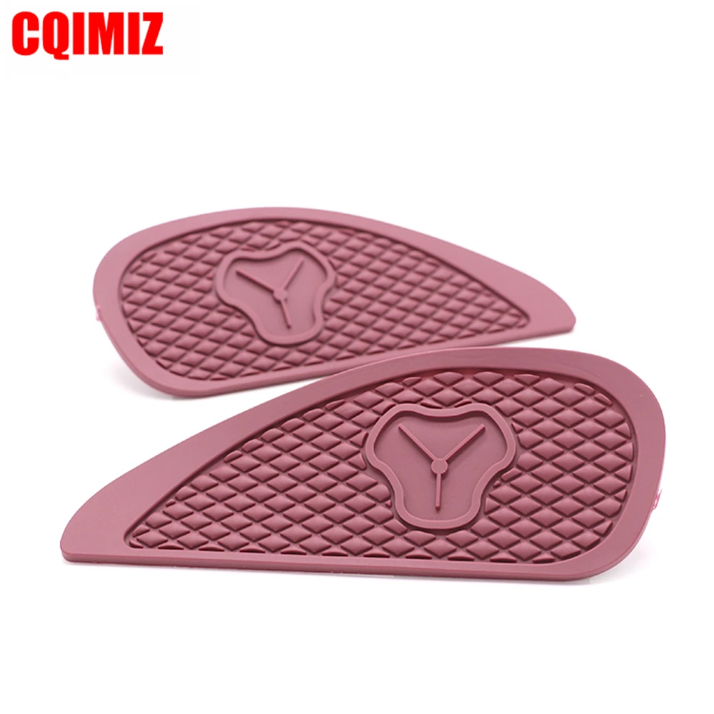 1 пара резиновых наклеек в стиле ретро для мотоцикла кафе гоночного топливного