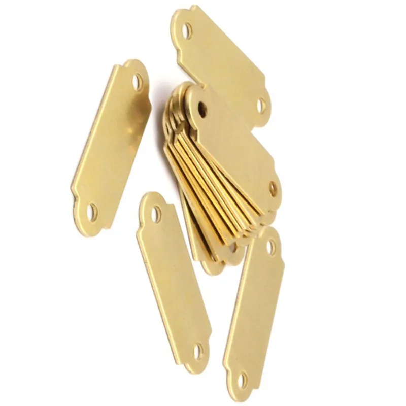 5 шт. .. Штамповка из необработанной латуни пустой ярлык. Разъем sz(37x13 мм) .yB0152|tag