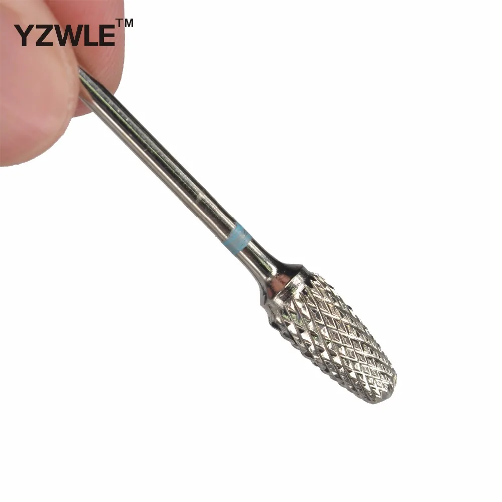 

Hot Sale! Silver Umbrella Shape YG8 Tungsten Steel Diameter Nail Drill Bit / Grinding Head Tool For Nail Art Drill Machine