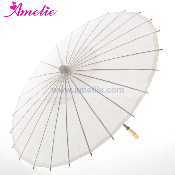 Бесплатная доставка в наличии белые свадебные бумажные зонтики|parasol sunscreen|umbrella