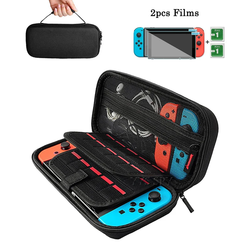 Обновление Большой сумка для хранения для nintendo Switch портативный чехол для кабеля чехол для геймпады игровые контроллеры NS консольные аксессуары