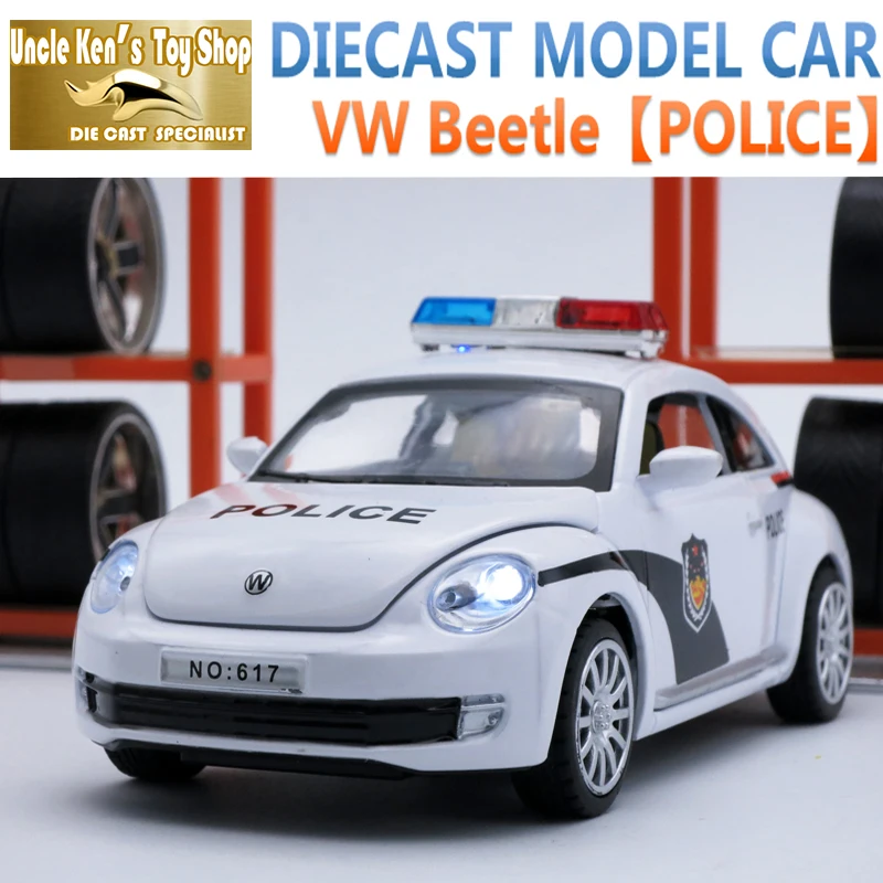 Литой автомобиль VW Beetle длина 15 см масштаб 1:32 модель из сплава металлические