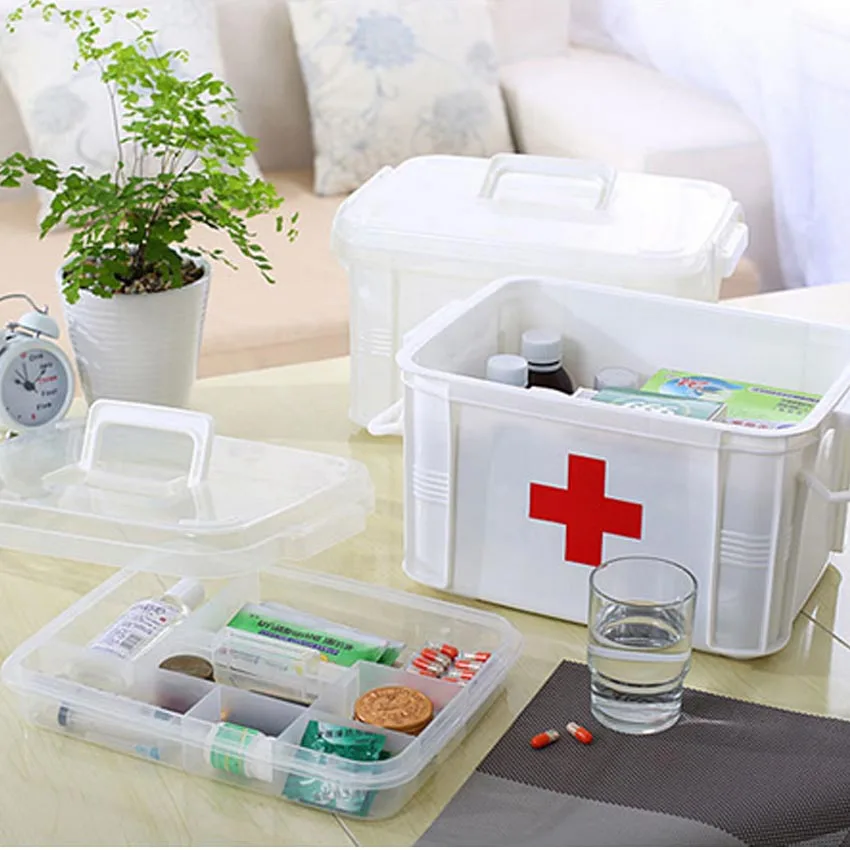 Большой Семья домой аптечке кабинет Здоровье и гигиена Пластик наркотиков