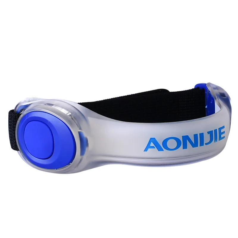 AONIJIE E4042 светодиодный светильник для ночного бега, лампа на руку, светоотражающий браслет для бегуна, бегуна, собаки, ошейника, велосипедиста - Цвет: Синий