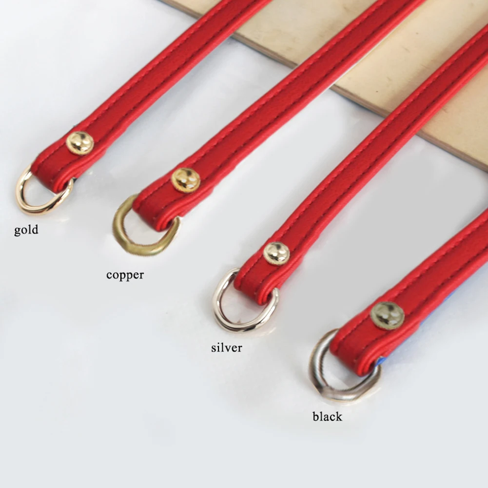 red silver buckle Новая сумка на ремне из искусственной кожи+ сумка с металлической цепочкой, ручка для женщин, сумки, сделай сам, ремешок на цепочке, сменная сумка, аксессуары - Цвет: red silver buckle