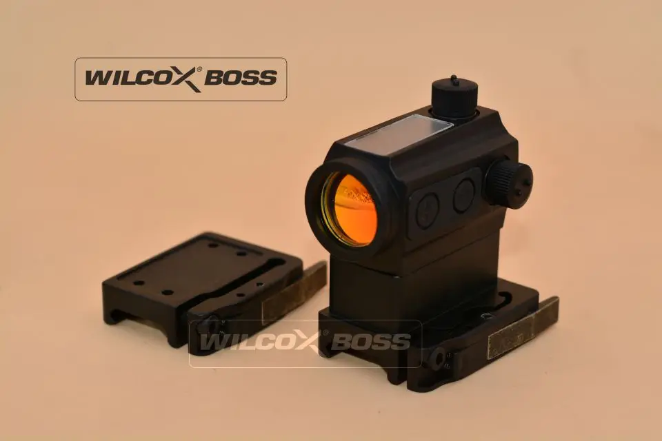 Прицел с красной точкой солнечной энергии 1 шт. прицел креплением QD Picatinny на