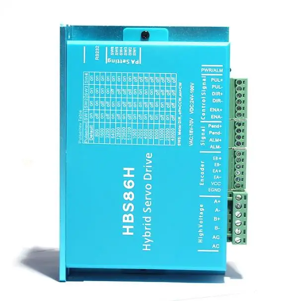 

Fully digital 86 closed loop stepper motor driver HBS86H compatible with leadshine HBS86H 8.2A