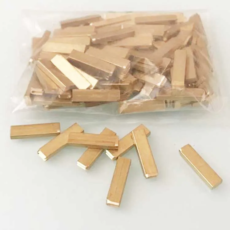 

copper 2*3*15mm bronze letters for printing