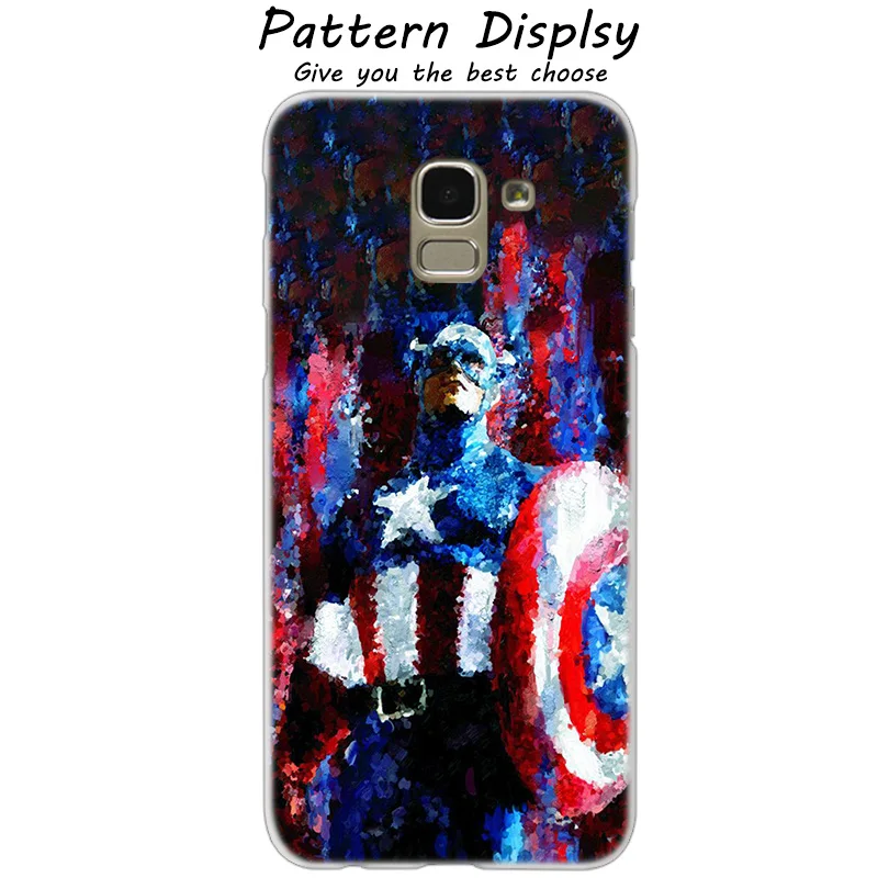 011 Герой Marvel Капитан Америка футляр для samsung Galaxy J2Pro J4 J6 J8 J3 J5 J7 2017EU Prime Core плюс крышка моды - Цвет: 011