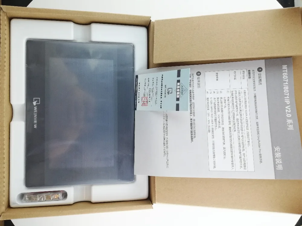 MT8071iP Weinview 7 дюймовая сенсорная панель HMI 800*480 Ethernet имеют стандартный|panel ethernet|panel