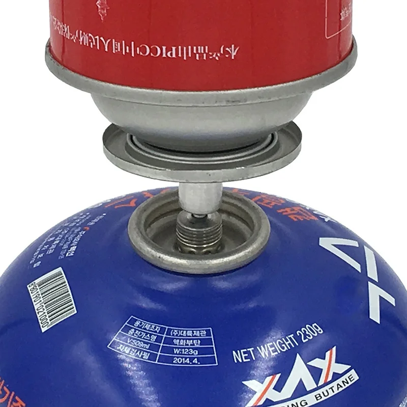 Быстрозаряжаемый длинный газовый бак наполненный плоским газовым аксессуаром